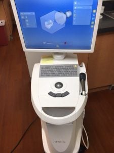 CEREC station allows for the in-house design of restorations