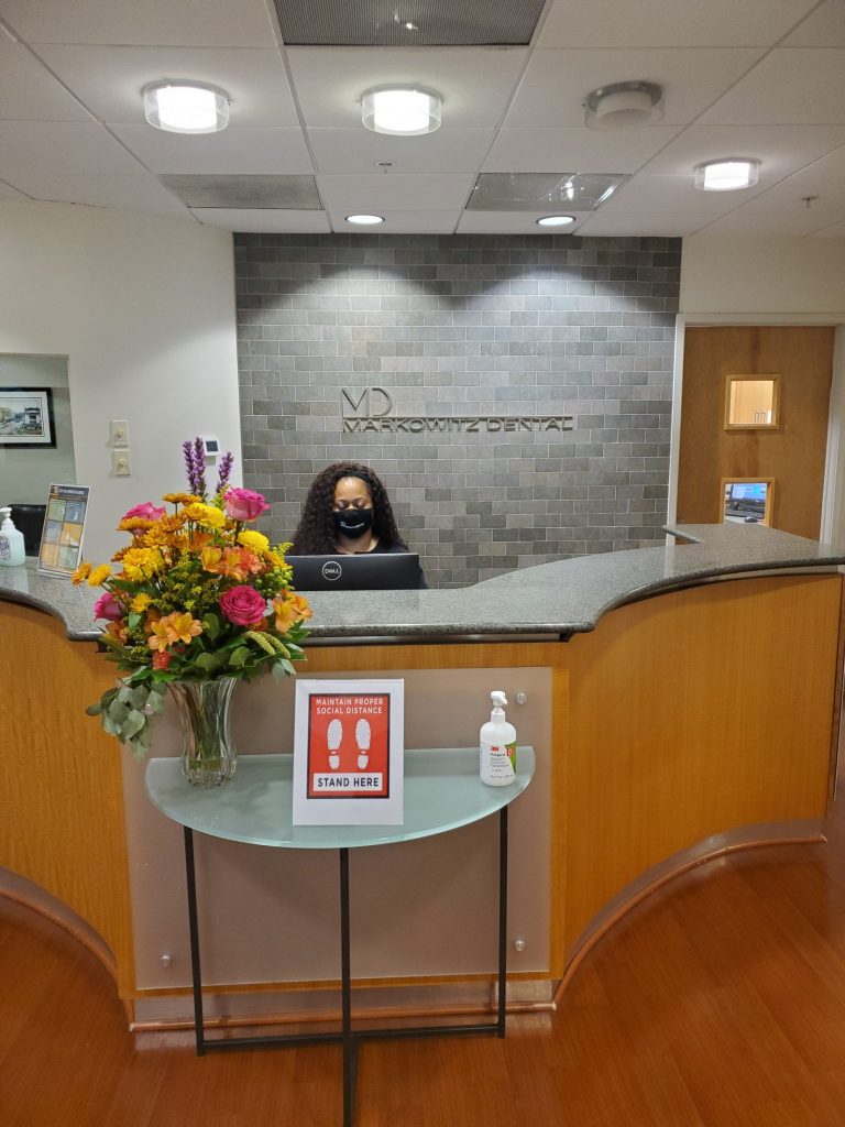 Interior view of Markowitz Dental of Washington DC